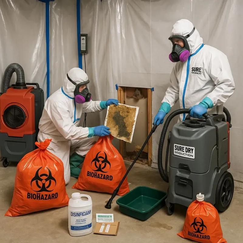 Contaminated Water Handling Protocols process in Prairie du Sac, WI