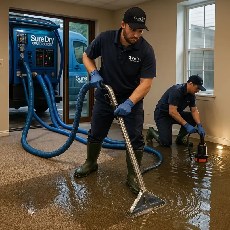 Water Extraction and Removal process in Prairie du Sac, WI